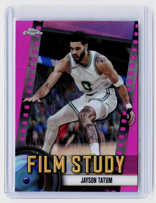 2024-25 Topps Chrome Basketball Film Study FS-20 Jayson Tatum Boston Celtics - front