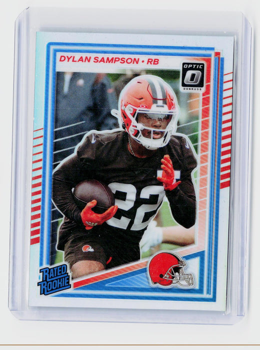 2025 Panini Donruss Optic Football Dylan Sampson Rated Rookie #238 Cleveland Browns - front