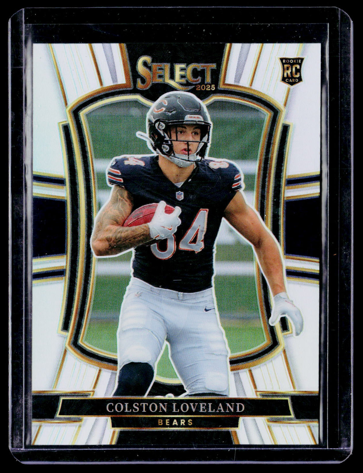 2025 Panini Select Football Colston Loveland Rookie #172 Bears - front
