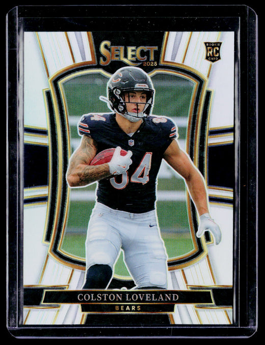 2025 Panini Select Football Colston Loveland Rookie #172 Bears - front
