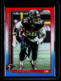2025 Topps Chrome Leonard Floyd #18 Atlanta Falcons - front