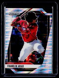 2025 Panini Prizm Baseball Franklin Arias Pulsar Prizms #10 /499 - front
