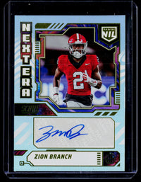 2025 Panini Score Football Next Era NIL Autographs Zion Branch #NEN-ZIB Auto - front