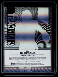 2025 Topps Signature Class C.J. Stroud #SC-2 - back