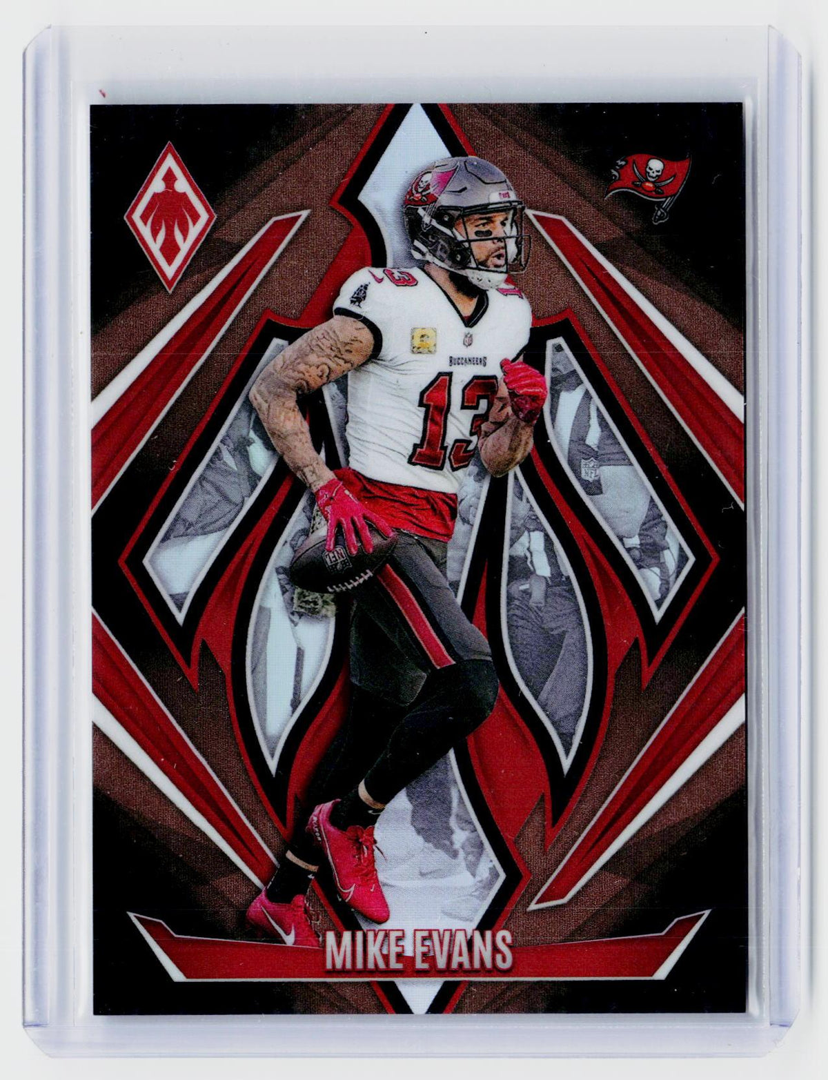 2024 Panini Phoenix Mike Evans Red #110 /125 Tampa Bay Buccaneers - front