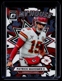 2025 Panini Donruss Optic My House Patrick Mahomes II #6 Kansas City Chiefs - front