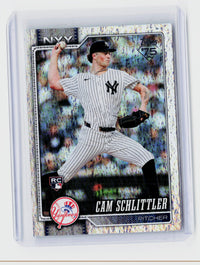 2026 Topps Series 1 Cam Schlittler RC #111 New York Yankees - front