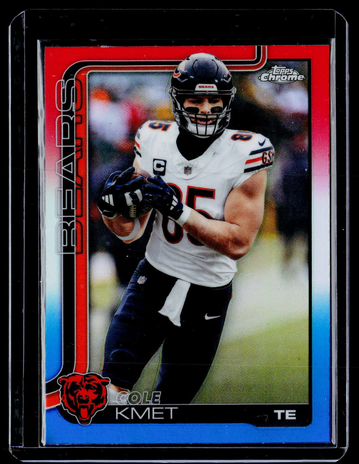 2025 Topps Chrome Cole Kmet #51 Chicago Bears - front