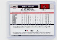 2026 Topps Chrome Michael McGreevy #90 St. Louis Cardinals - back