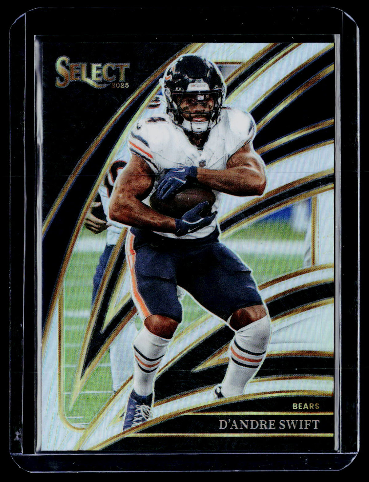 2025 Panini Select Football D'Andre Swift #272 Club Level Chicago Bears - front