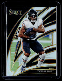 2025 Panini Select Football D'Andre Swift #272 Club Level Chicago Bears - front