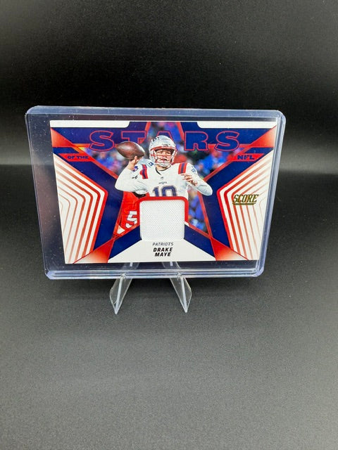 2025 Panini Score Stars of the NFL Jersey Drake Maye SNJ-DMY - front