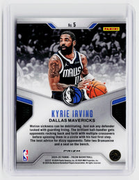 2024-25 Panini Prizm Basketball Kyrie Irving #5 Dallas Mavericks - back