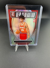 2024-25 Panini Totally Certified Next Generation Jerseys Zacharie Risacher RC - front