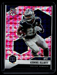2021 Panini Mosaic Football Ezekiel Elliott NFC Variations #215 - front