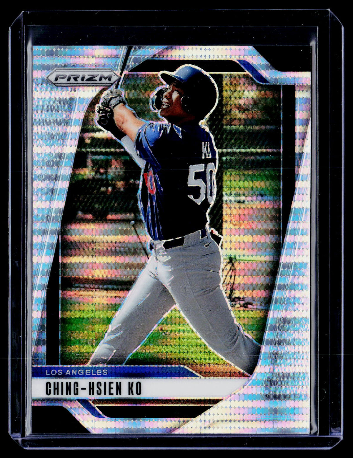 2025 Panini Prizm Baseball Ching-Hsien Ko #149 Pulsar Prizms /499 - front