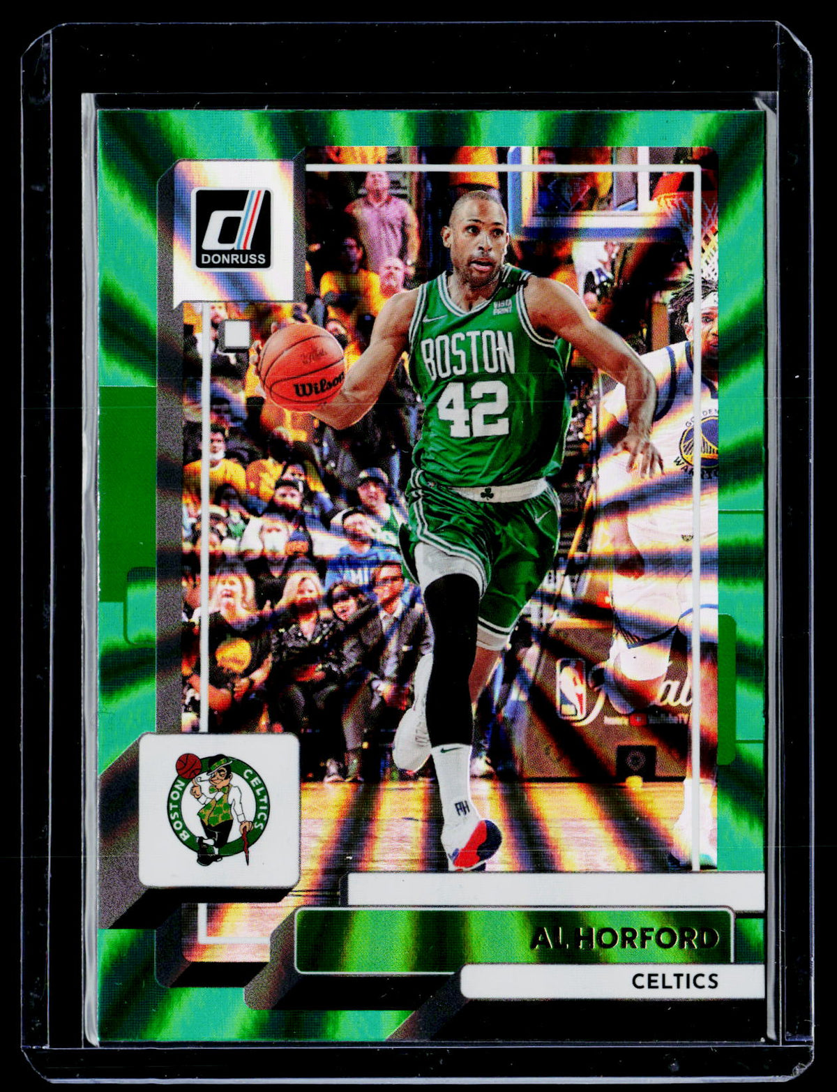 2022-23 Panini Donruss Basketball Al Horford Green Holo Laser #4 - front