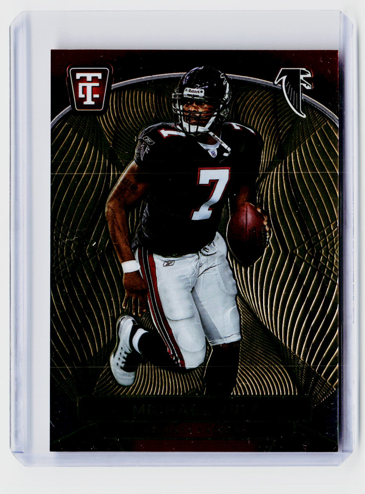2024 Panini Totally Certified Football Michael Vick #182 Atlanta Falcons 321/399 - front