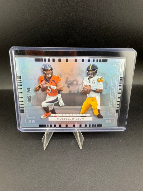 2024 Panini PhotoGenic Progressions Silver Russell Wilson #19 /150 - front