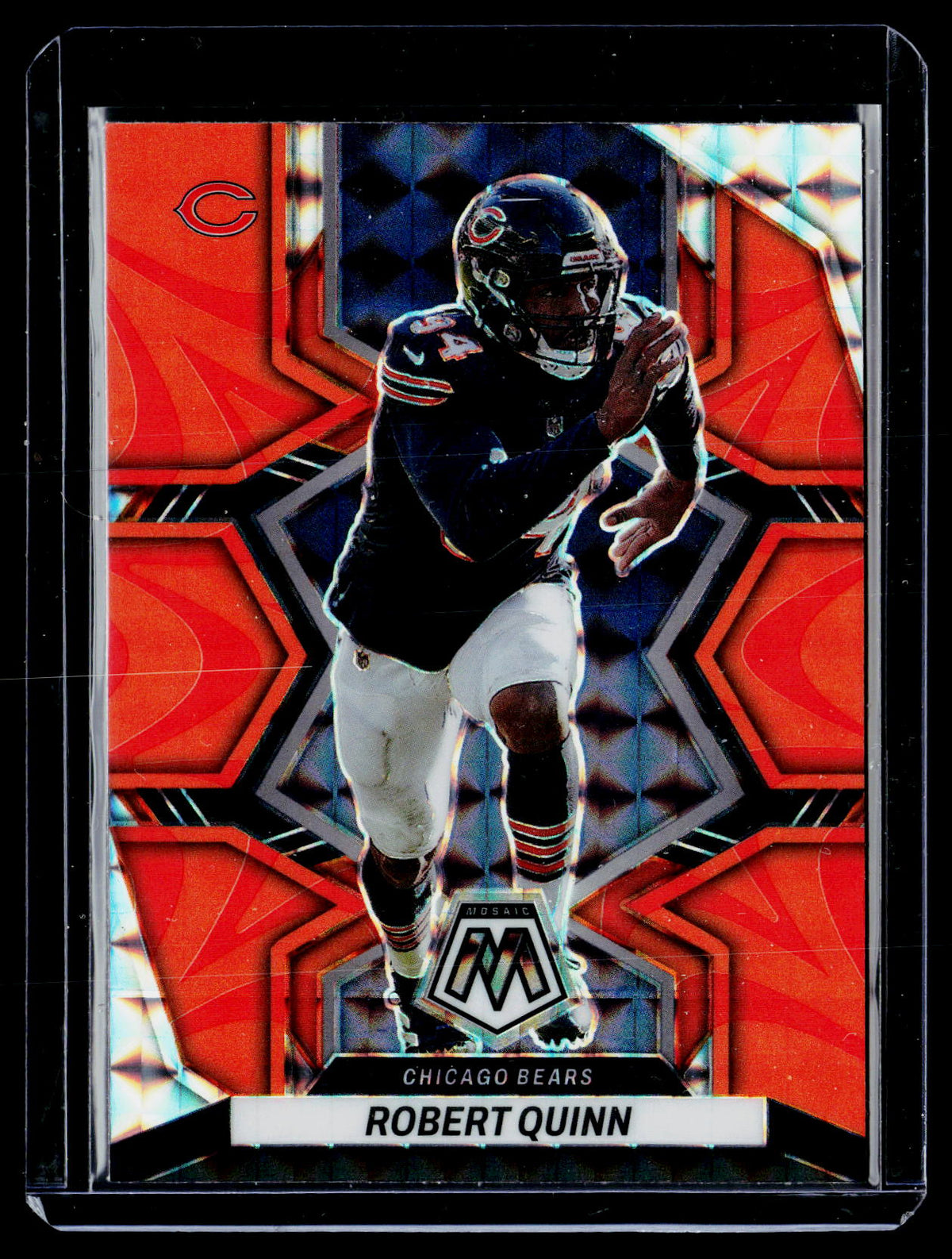2022 Panini Mosaic Football Robert Quinn Chicago Bears No. 36 - front