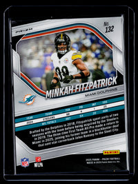 2025 Panini Prizm Football Minkah Fitzpatrick #132 Miami Dolphins - back