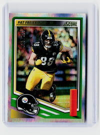 2025 Panini Score Football Pat Freiermuth #90 Serial Numbered 033/399 - front
