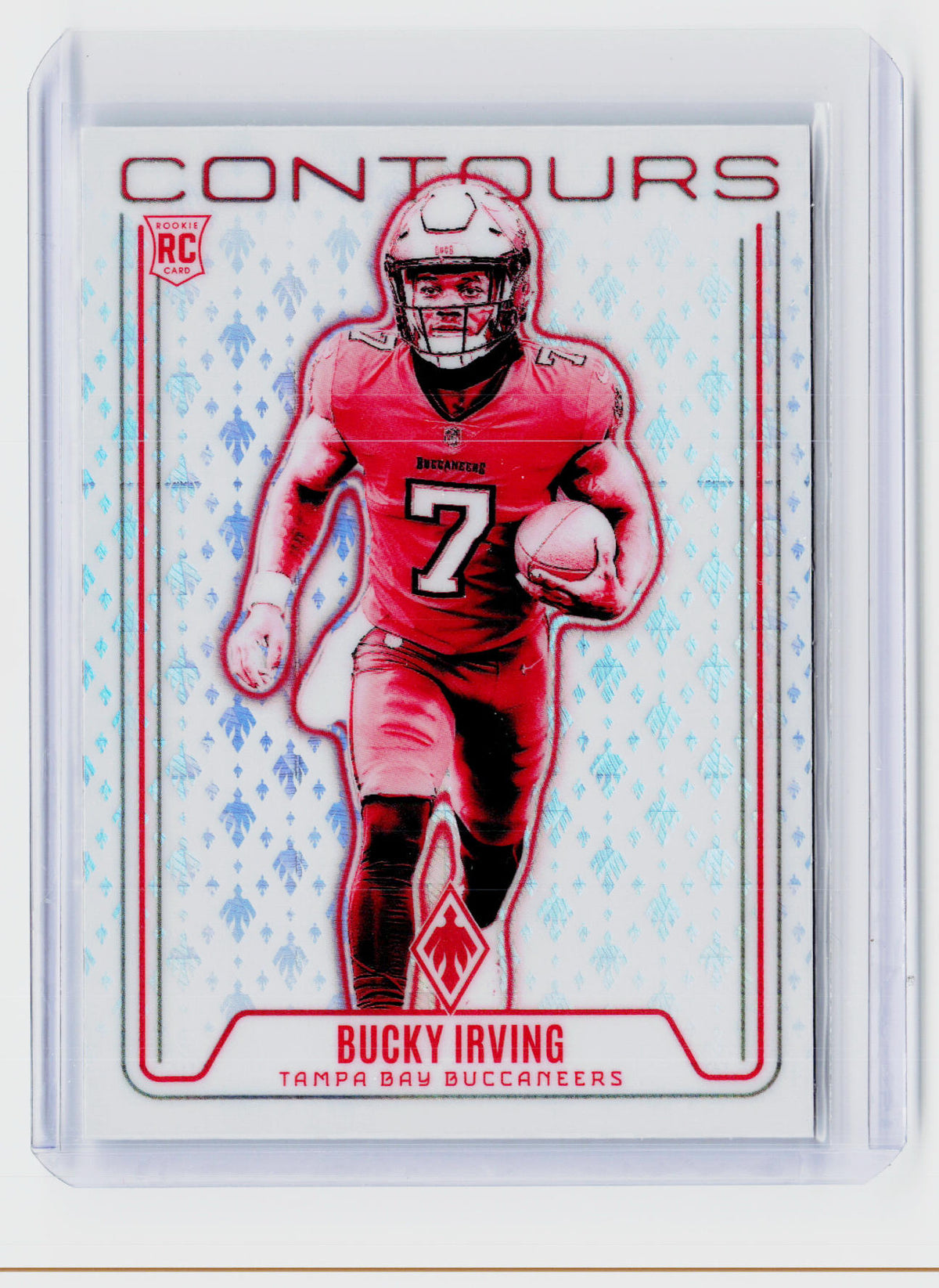 2024 Panini Phoenix Contours Bucky Irving Rookie Card CON-BIG Tampa Bay Buccaneers - front