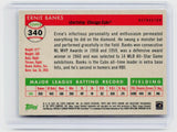 2025 Topps Chrome Ernie Banks Refractor #340 Chicago Cubs - back