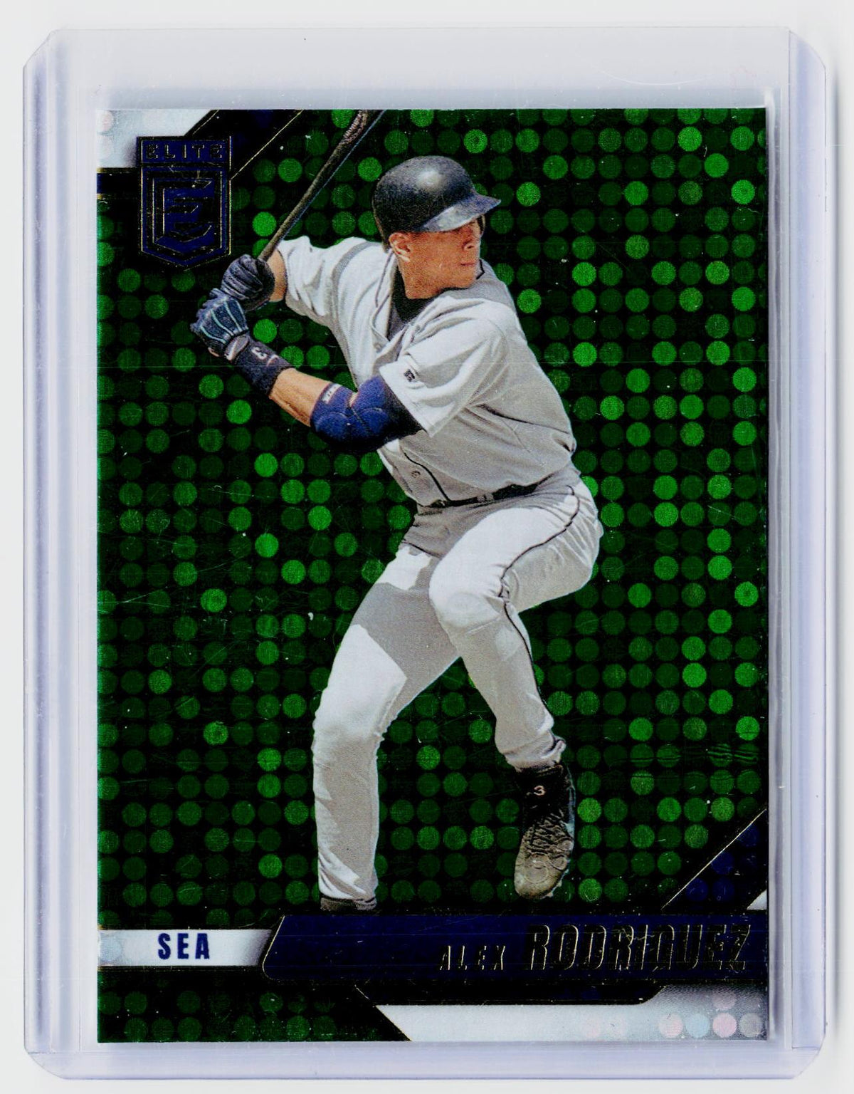 2026 Panini Donruss Elite Baseball Alex Rodriguez #10 Green Seattle Mariners - front