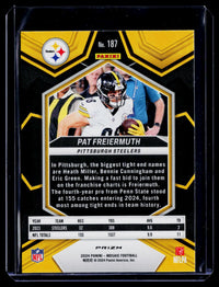 2024 Panini Mosaic Football Pat Freiermuth Genesis Mosaic #187 - back