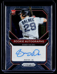 2021 Panini Prizm Baseball Rookie Autographs Bobby Dalbec RA-BD - front