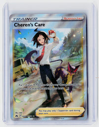 2023 Pokémon Crown Zenith Galarian Gallery Cheren's Care GG58/GG70 - front