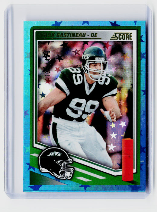 2025 Panini Score Football Mark Gastineau #125 Base New York Jets - front
