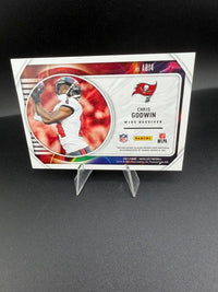 2021 Panini Absolute Burners Chris Godwin Memorabilia Card #AB14 - back
