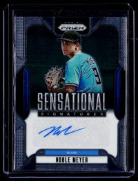 2025 Panini Prizm Baseball Sensational Signatures Noble Meyer Auto #SS-NM - front