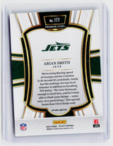 2025 Panini Select Football Arian Smith Rookie Premier Level #177 New York Jets - back