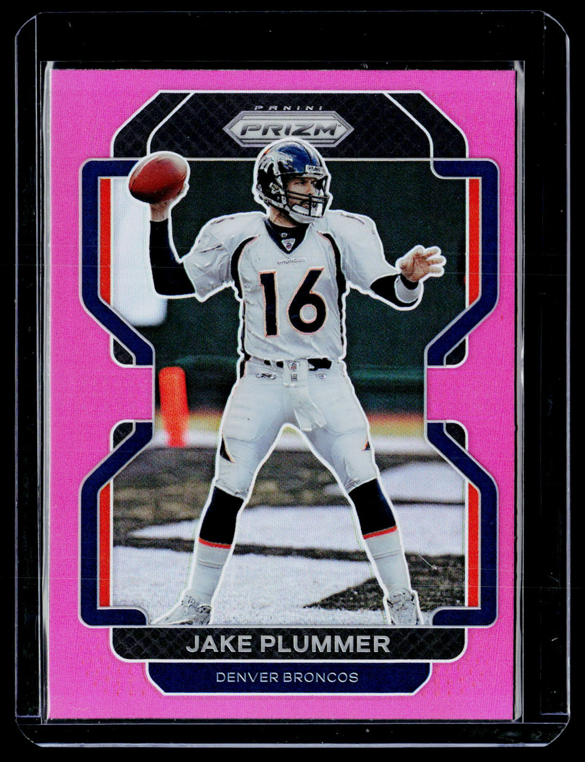 2021 Panini Prizm Football Jake Plummer #207 Denver Broncos - front