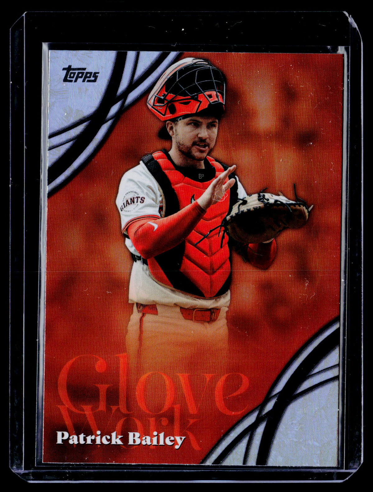 2026 Topps Glove Work Patrick Bailey GW-33 San Francisco Giants - front