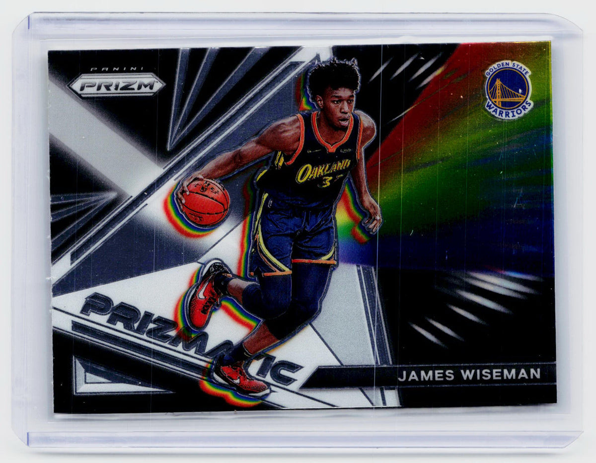 2021-22 Panini Prizm Basketball James Wiseman #30 Golden State Warriors - front