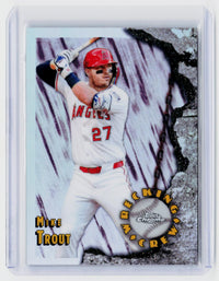 2026 Topps Chrome Welcome to the Club WC-18 Mike Trout - front