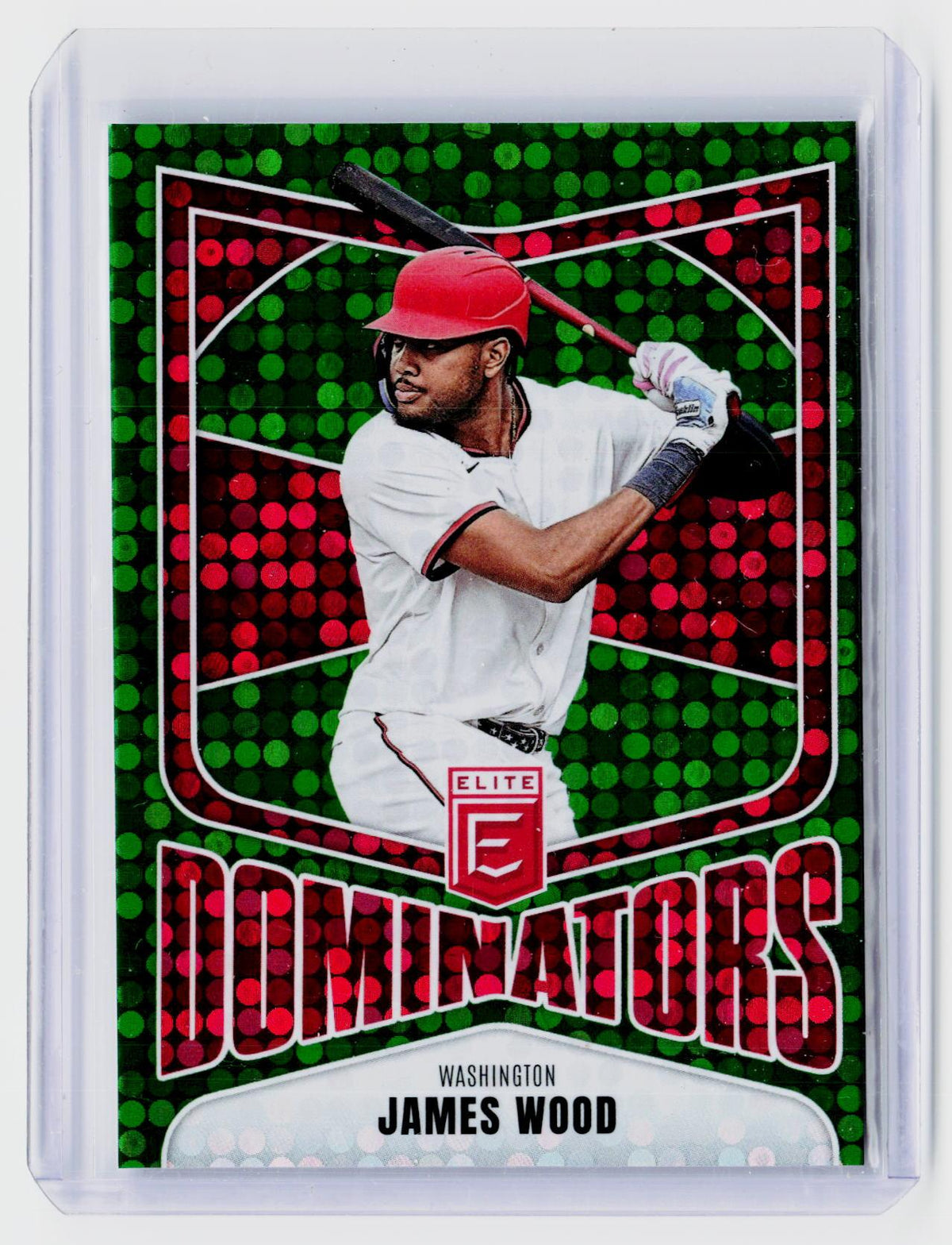 2026 Panini Donruss Elite Dominators James Wood #4 Washington Nationals - front