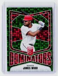 2026 Panini Donruss Elite Dominators James Wood #4 Washington Nationals - front