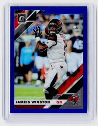 2019 Panini Donruss Optic Jameis Winston Purple Prizm #91 01/50 - front