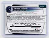2025 Bowman Chrome Prospects Dawel Joseph Sparkle Refractor #BCP-8 /299 Seattle Mariners - back