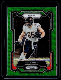 2023 Panini Prizm Football Cole Kmet #49 Chicago Bears - front