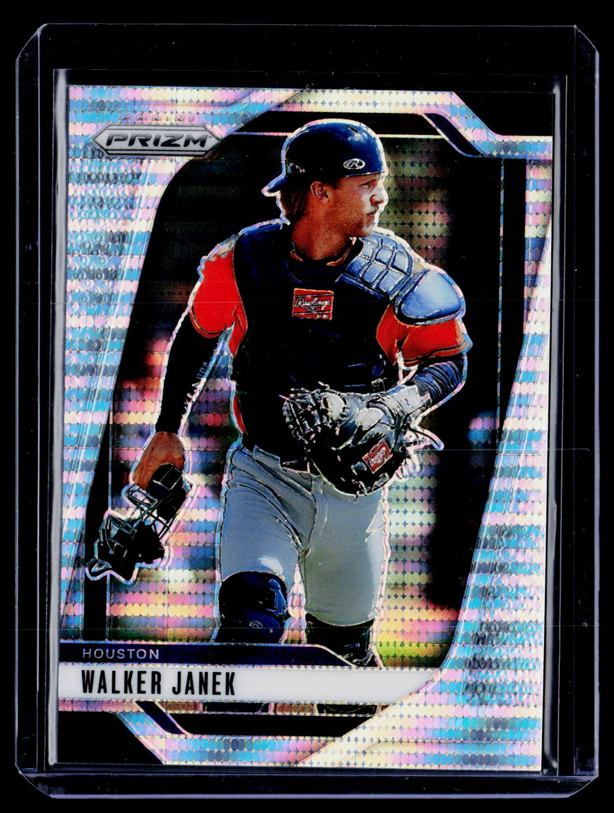 2025 Panini Prizm Baseball Walker Janek #174 Base Prizms Pulsar /499 - front