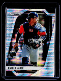 2025 Panini Prizm Baseball Walker Janek #174 Base Prizms Pulsar /499 - front