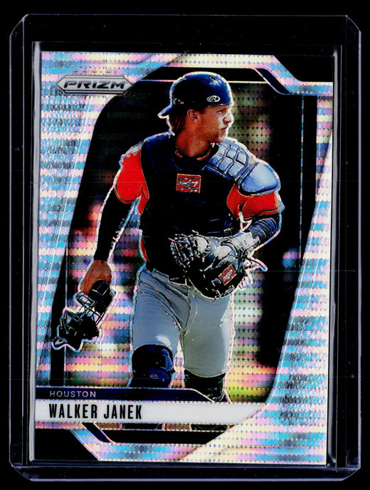2025 Panini Prizm Baseball Walker Janek #174 Base Prizms Pulsar /499 - front