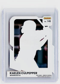 2026 Panini Donruss Clearly Rated Prospect Kaelen Culpepper #146 Minnesota Twins - back
