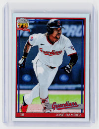 2026 Topps Chrome Baseball José Ramírez Cleveland Guardians #91CB-9 - front